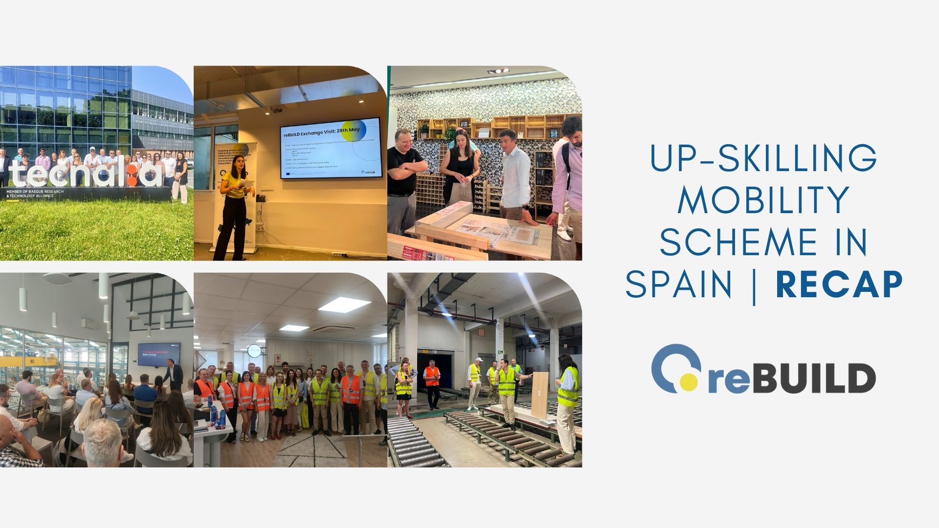Ukrainian delegation visiting a furniture manufacturer in Spain